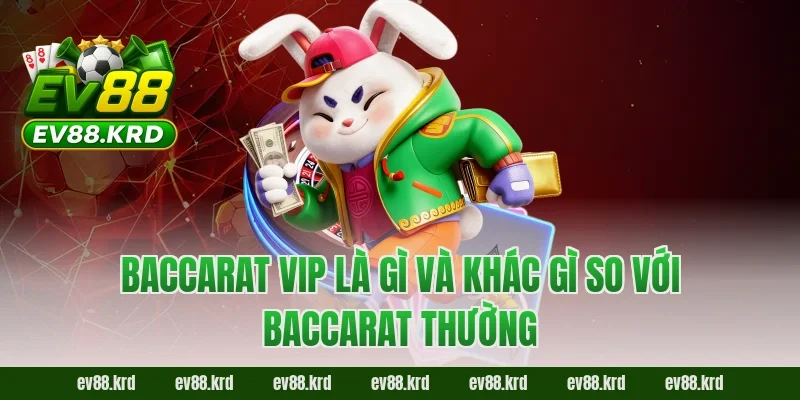 Baccarat VIP là gì và khác gì so với Baccarat thường