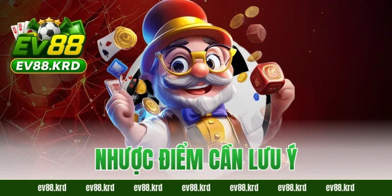 Kèo Hiệp 1 / Hiệp 2 EV88 – Bí Kíp Tách Nhịp Trận Đấu Thông Minh 4 Nhược điểm cần lưu ý